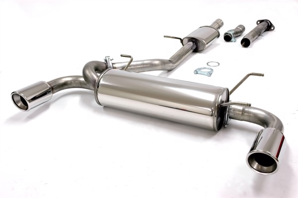 TA-Technix Duplex Catback Avgassystem i rostfri stål till Mazda MX-5 II