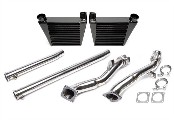 TA-Technix Intercooler med Downpipe till Audi A4 B5