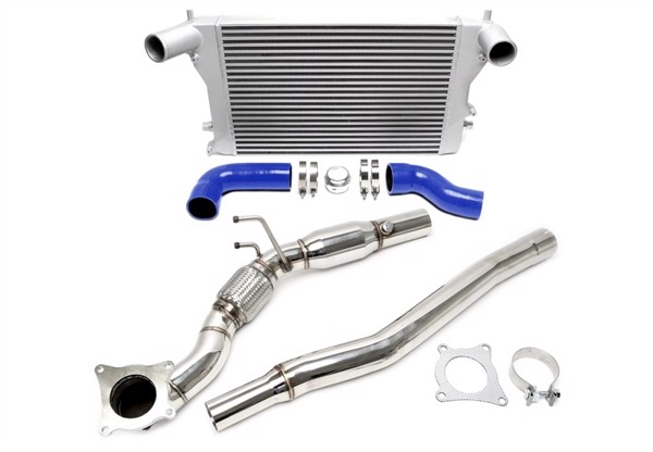 TA-Technix Intercooler med Downpipe till VW Golf 6