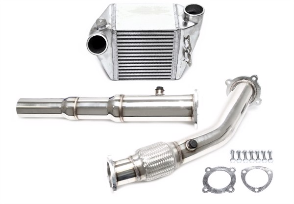 TA-Technix Intercooler med Downpipe till VW Golf 4