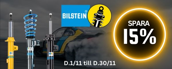 Spara 15% på Bilstein