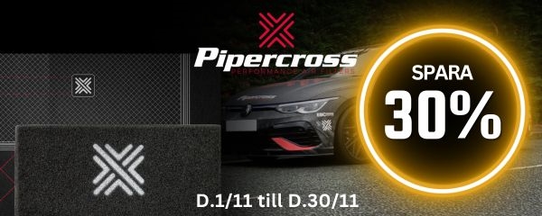 Spara upp till 30% på Pipercross