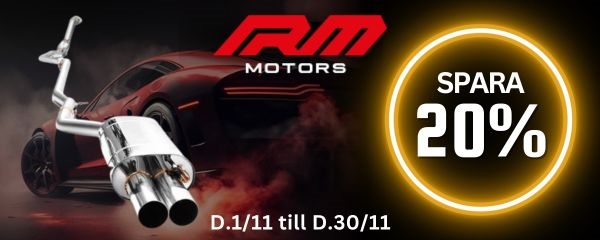 Spara 20 % på RM Motors