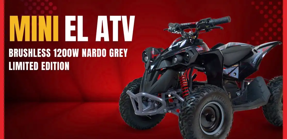 Mini EL ATV Brusless 1200W Nardo Grey