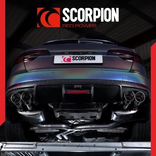 Scorpion Downpipe & Cat-back