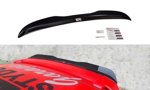 Maxton Spoiler Cap Honda Jazz Mk1 - Gloss Black