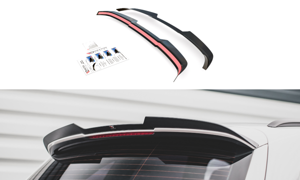 Maxton Spoiler Cap Audi Sq5 Mk1 (8R) - Gloss Black