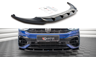 Maxton Front Splitter V.3 Volkswagen Tiguan R / R-Line Mk2 Facelift - Gloss Black