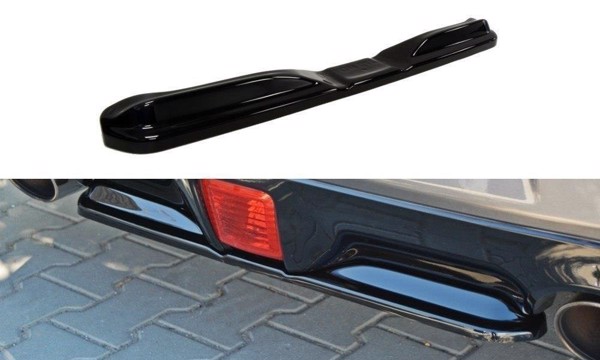 Maxton Central Rear Splitter Nissan 370Z - Gloss Black