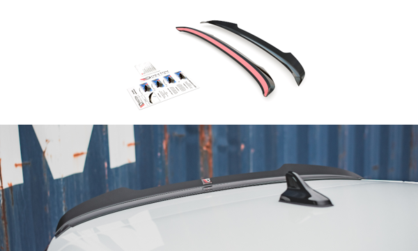 Maxton Spoiler Cap Volkswagen Golf 8 Gti - Gloss Black