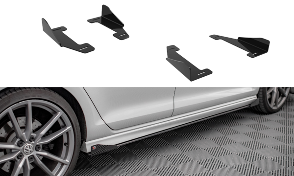 Maxton Side Flaps Volkswagen Golf R Mk7