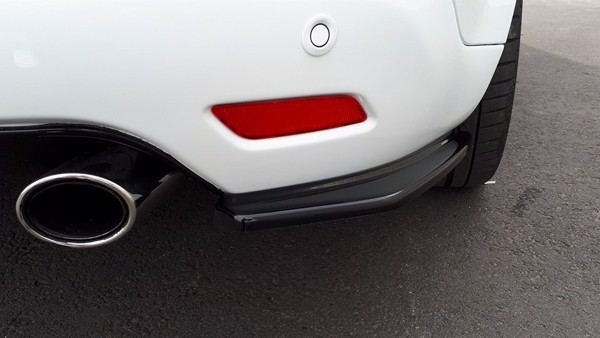 Maxton Rear Side Splitters Ford S-Max Titanium Mk1 Fl - Gloss Black