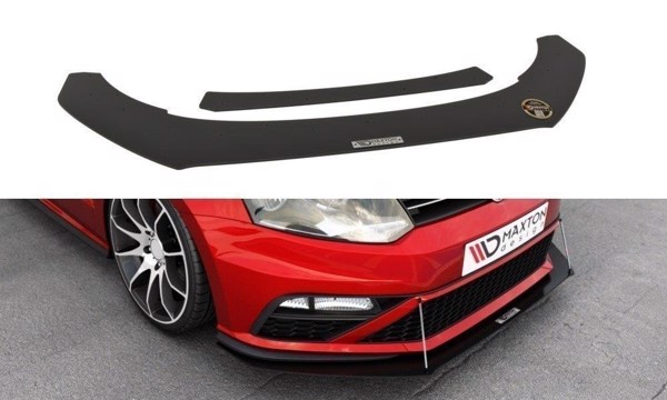 Maxton Front Racing Splitter VW Polo Mk5 Gti Facelift