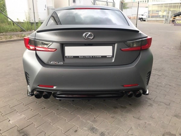 Maxton Spoiler Cap Lexus Rc - Gloss Black