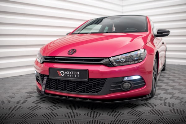 Maxton Front Splitter VW Scirocco - Gloss Black