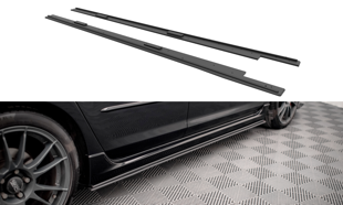 Maxton Street Pro Side Skirts Diffusers Mazda 3 Mps Mk1 - Black