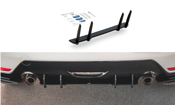 Maxton Racing Durability Rear Diffuser Toyota Gr Yaris Mk4 - Black