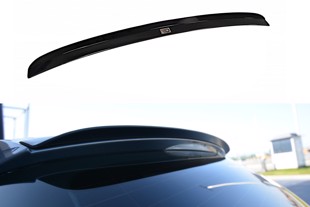 Maxton Spoiler Cap For BMW 5 E61 M-Pack - Gloss Black