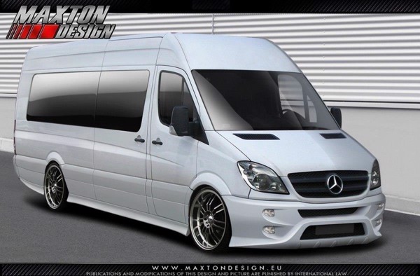 Maxton Front Bumper Mercedes Sprinter Mk2