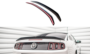 Maxton Spoiler Cap Ford Mustang Mk5 Facelift - Gloss Black