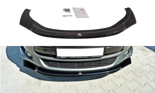 Maxton Front Splitter V.3 Citroen DS5 Facelift - Gloss Black