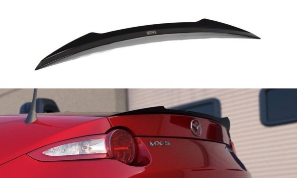 Maxton Spoiler Cap Mazda Mx-5 Iv - Gloss Black