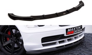 Maxton Front Splitter BMW 3 E46 Coupe - Gloss Black