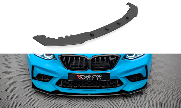 Maxton Street Pro Front Splitter BMW M2 Competition F87 - Black