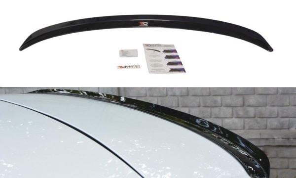 Maxton Spoiler Cap Renault Megane Mk4 Hatchback - Gloss Black