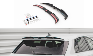 Maxton Spoiler Cap V.2 Audi RS3 / S3 / A3 S-Line Sportback 8Y - Gloss Black