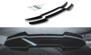 Maxton Spoiler Cap V.2 Audi RS6 C7 - Gloss Black