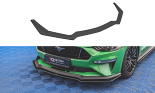 Maxton Street Pro Front Splitter V.1 Ford Mustang Gt Mk6 Facelift - Black