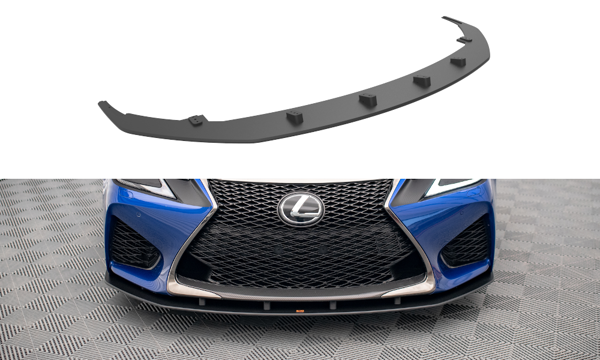 Maxton Street Pro Front Splitter Lexus Gs F Mk4 Facelift - Black