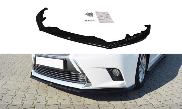 Maxton Front Splitter V.1 Lexus Ct Mk1 Facelift - Gloss Black