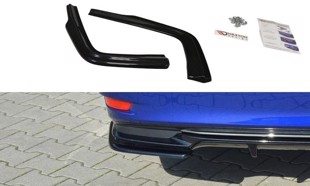 Maxton Rear Side Splitters Lexus Gs Mk4 Facelift H - Gloss Black