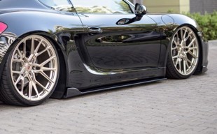 Maxton Side Skirts Diffusers Porsche Cayman Mk2 981C