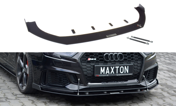 Maxton Front Racing Splitter V.1 Audi RS3 8V Fl Sportback