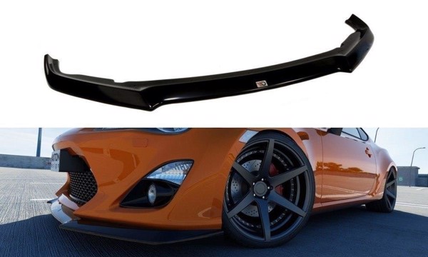 Maxton Front Splitter Toyota Gt86 - Gloss Black