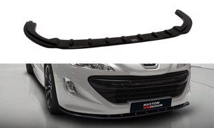 Maxton Front Splitter V.1 Peugeot Rcz - Gloss Black