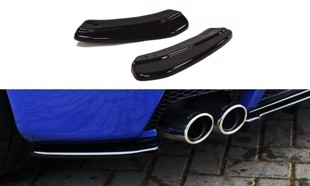 Maxton Rear Side Splitters Alfa Romeo 147 Gta - Gloss Black