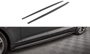 Maxton Street Pro Side Skirts Diffusers Audi A5 S-Line / S5 Sportback F5 - Black