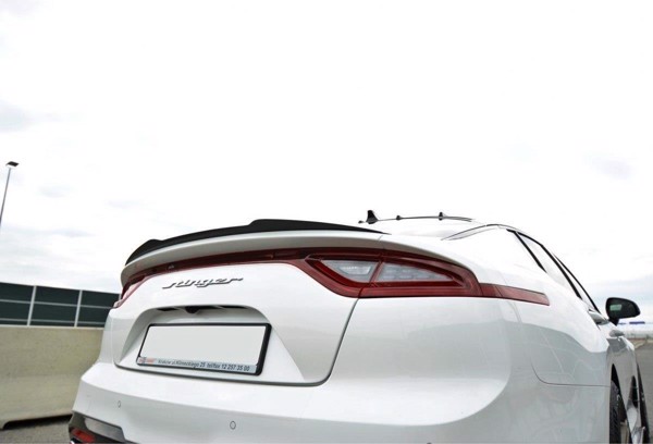 Maxton Spoiler Extension Kia Stinger Gt - Gloss Black