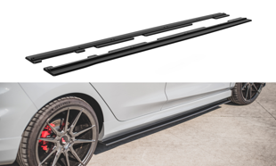 Maxton Racing Durability Side Skirts Diffusers Ford Fiesta Mk8 St / St-Line - Black