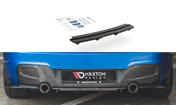 Maxton Racing Durability Rear Diffuser BMW M135I F20 - Black