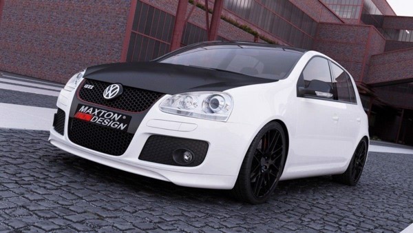 Maxton Front Bumper Spoiler 30Th For VW Golf V Gti