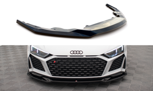 Maxton Front Splitter V.3 Audi R8 Mk2 Facelift - Gloss Black