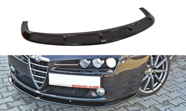 Maxton Front Splitter V.2 Alfa Romeo 159 - Gloss Black