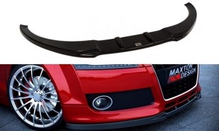 Maxton Front Splitter Audi TT 8J - Gloss Black