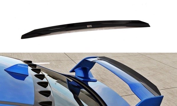 Maxton Spoiler Cap Subaru Wrx Sti - Gloss Black