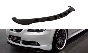 Maxton Front Splitter BMW 5 E60 / E61 (Preface Model) - Gloss Black